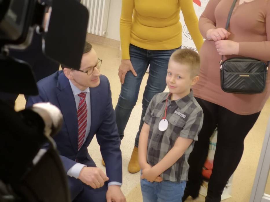 6-letni Rafał z Rybnika uratował swoją mamę. Podziękował mu premier
