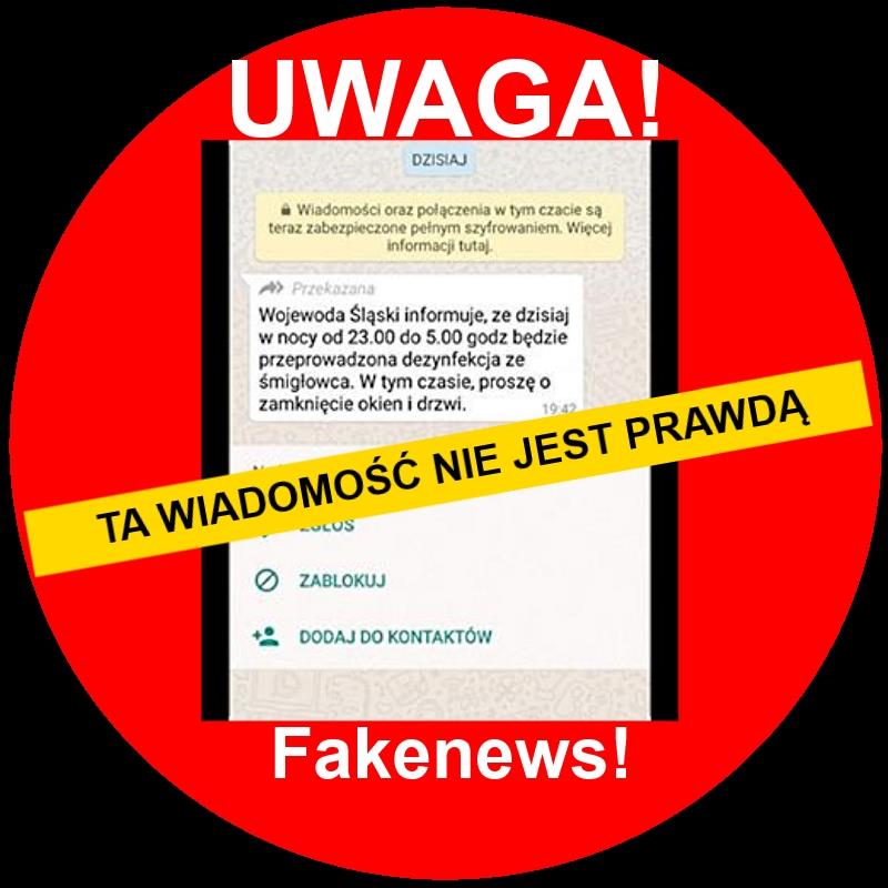 Dezynfekcja ze śmigłowca na Śląsku to #fakenews