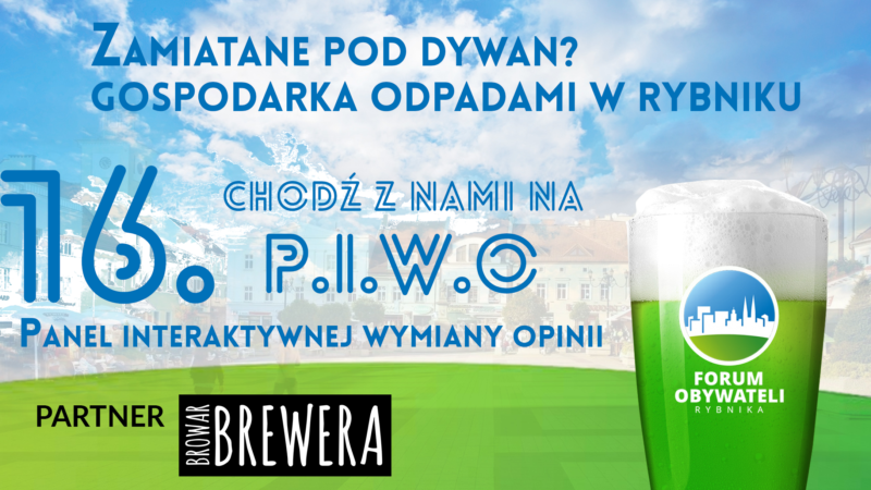 P.I.W.O, czyli dyskusja w mieście o mieście.