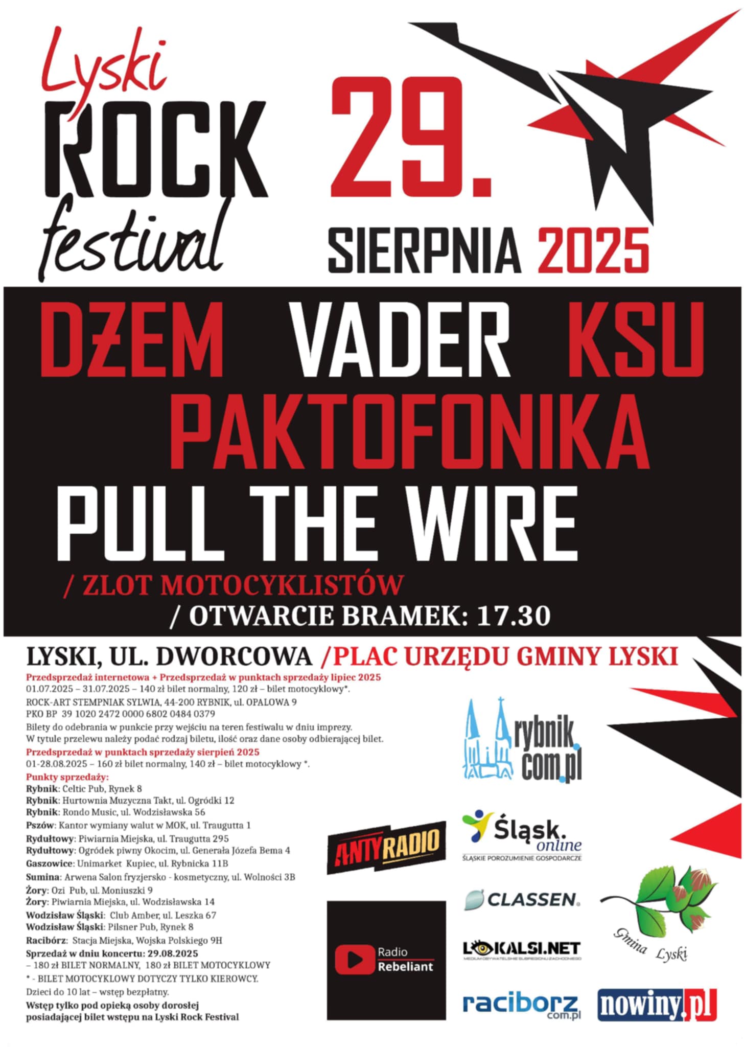 Lyski Rock Festival bilety